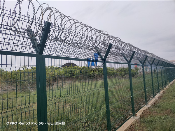 云南機場鋼筋網圍界護欄網圖片6